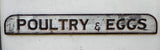 Poultry and Eggs