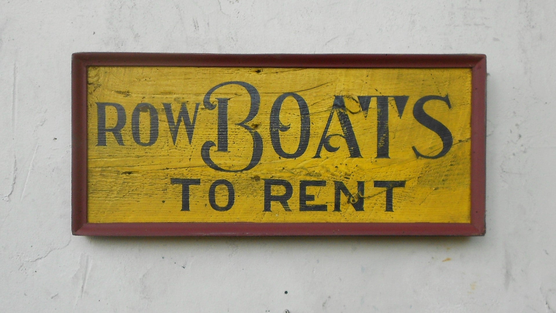 Row Boats to Rent