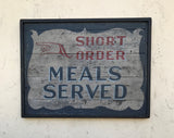 Short Order Meals Served