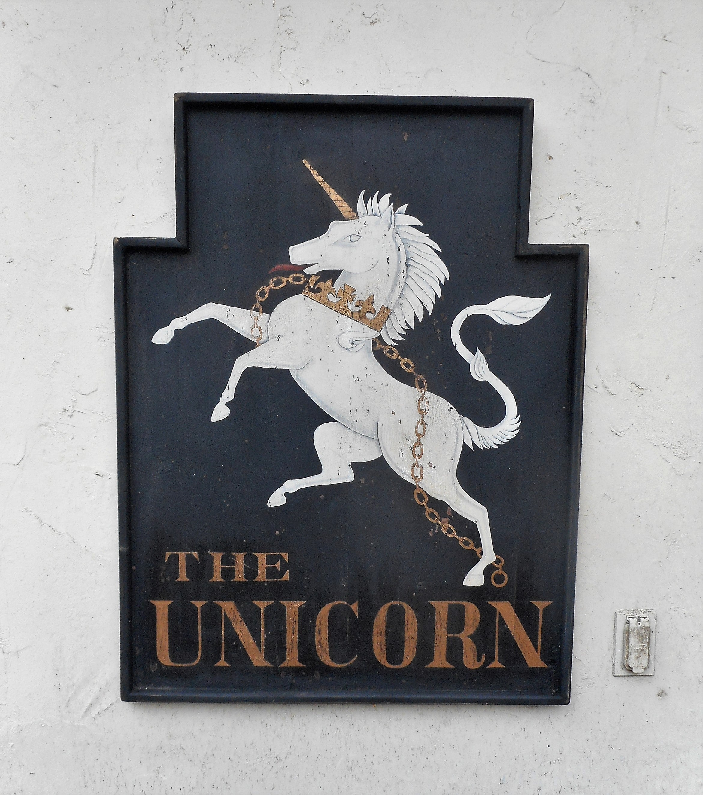 "The Unicorn" Pub sign