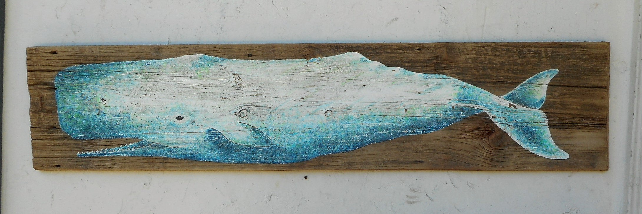 Whale painting
